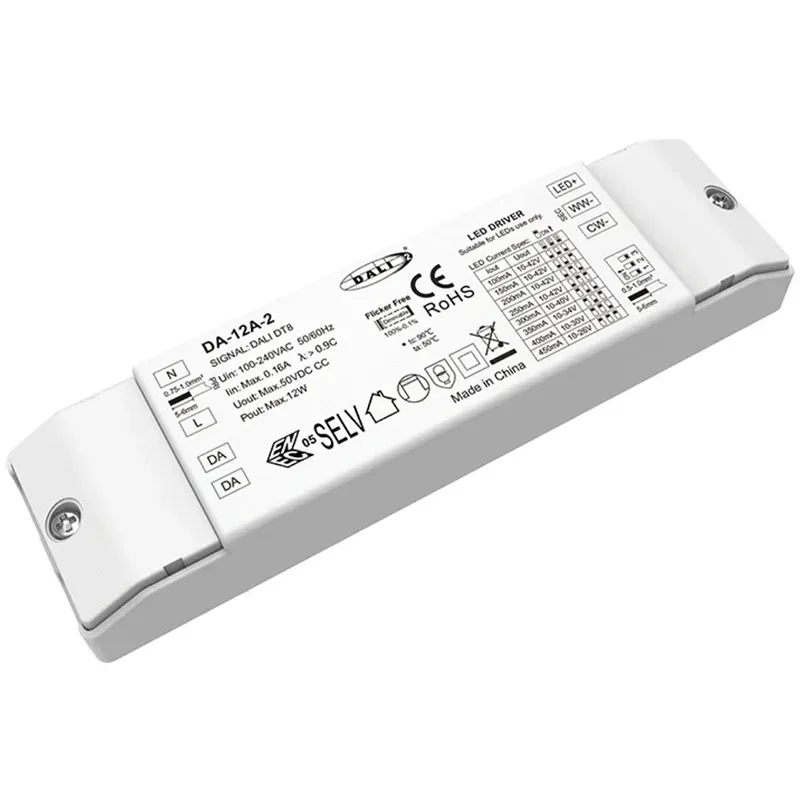 Sterownik LED 12W DALI CW WW CCT z możliwością ściemniania