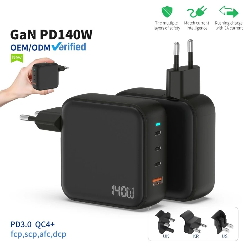 Ładowarka GaN PD o mocy 140 W