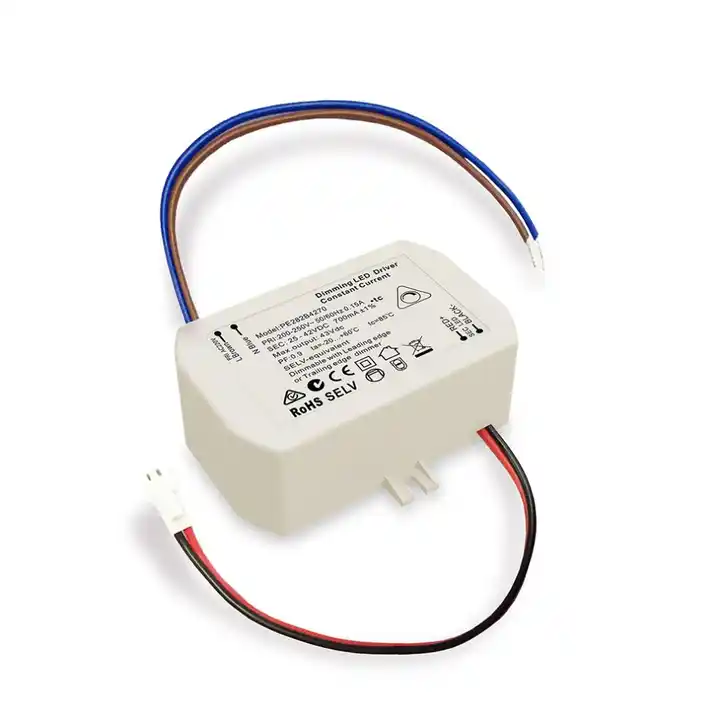 Mały rozmiar 18W stałoprądowego sterownika LED z triakiem i ściemniaczem