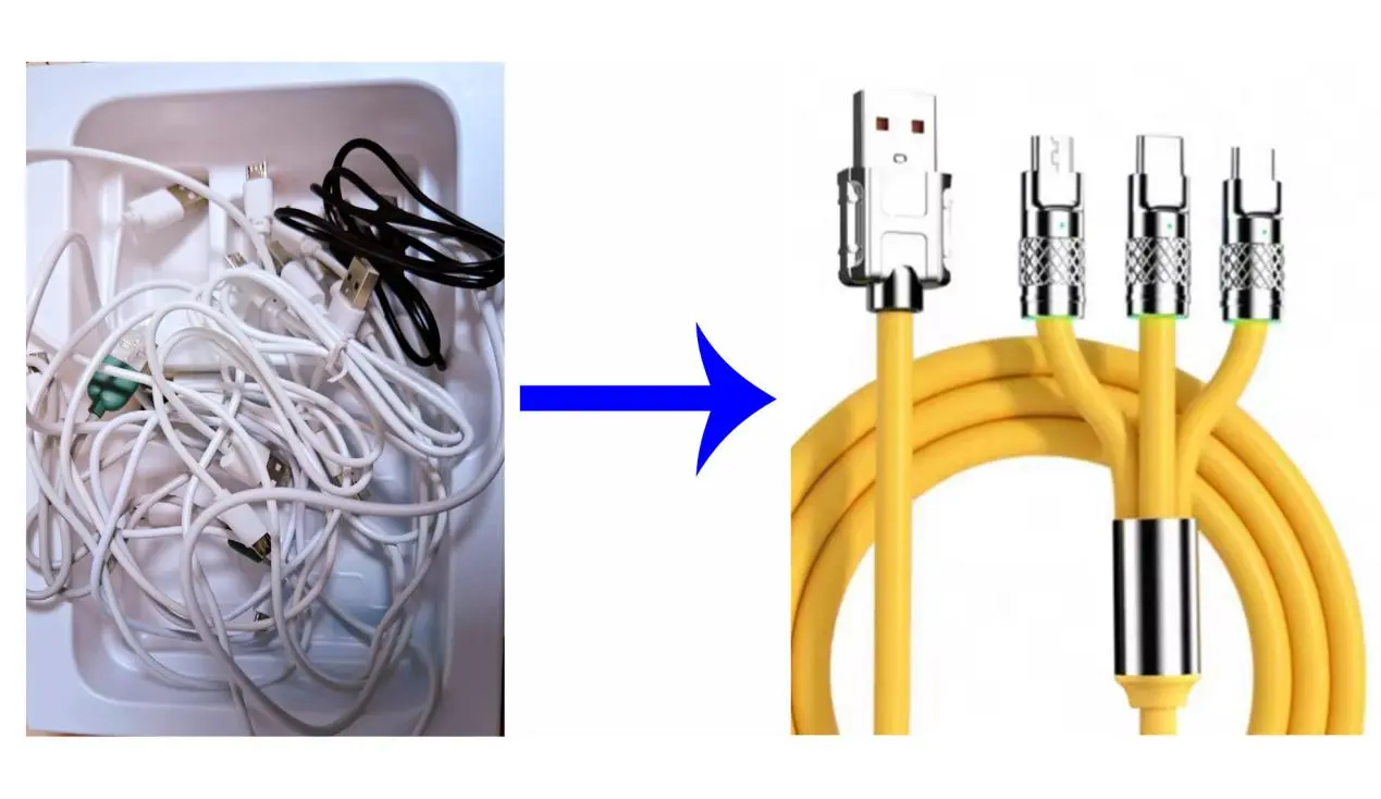 Starwell uruchamia Tri-Charge Pro: Ultimate Universal 3-w-1 kabel danych dla bez bałaganu Lif