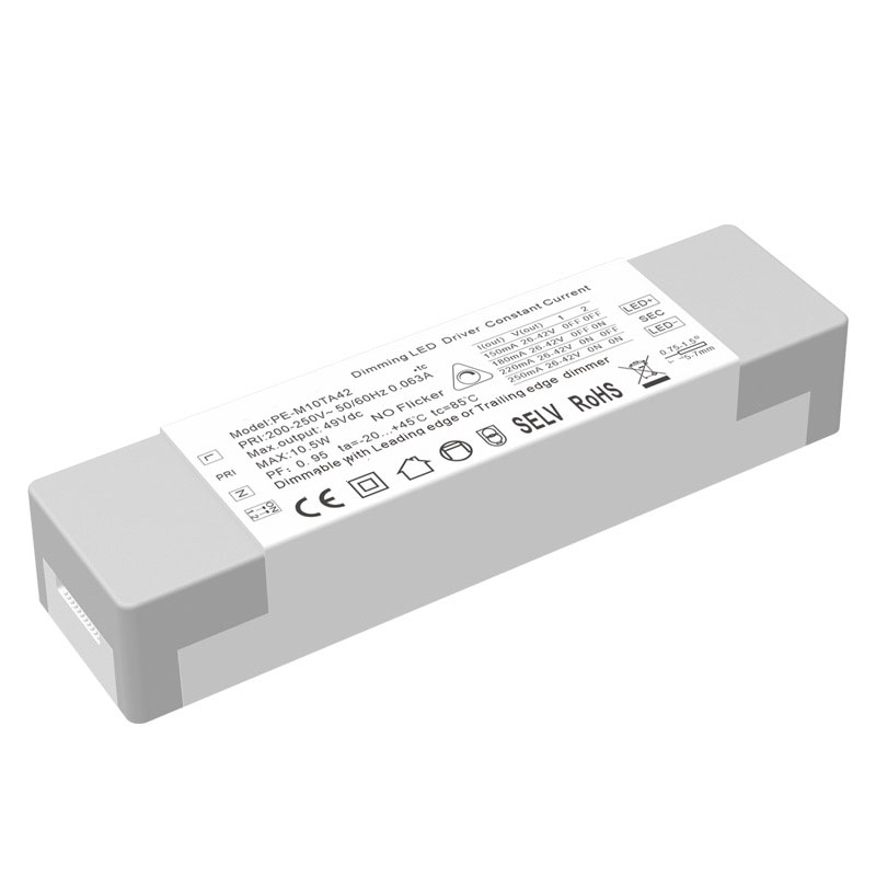 Sterownik LED o mocy 10 W, ze stałym prądem i triakiem, z możliwością ściemniania