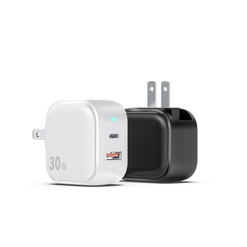 Szybka ładowarka 30WPD z USB-A i USB-C