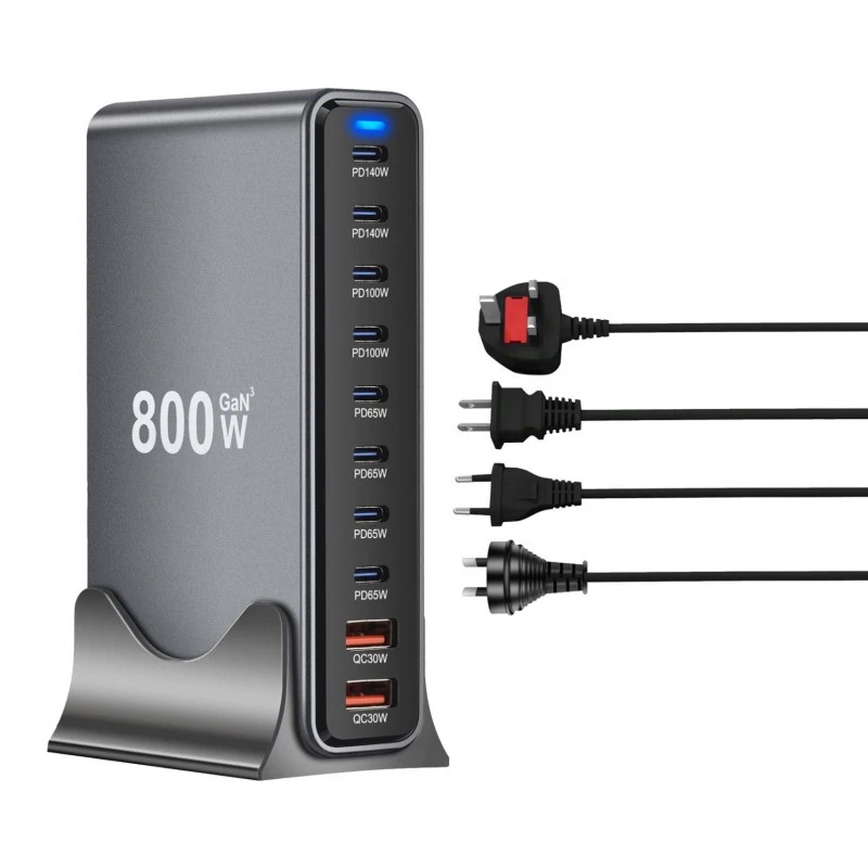 Ładowarka biurkowa PD o mocy 800 W