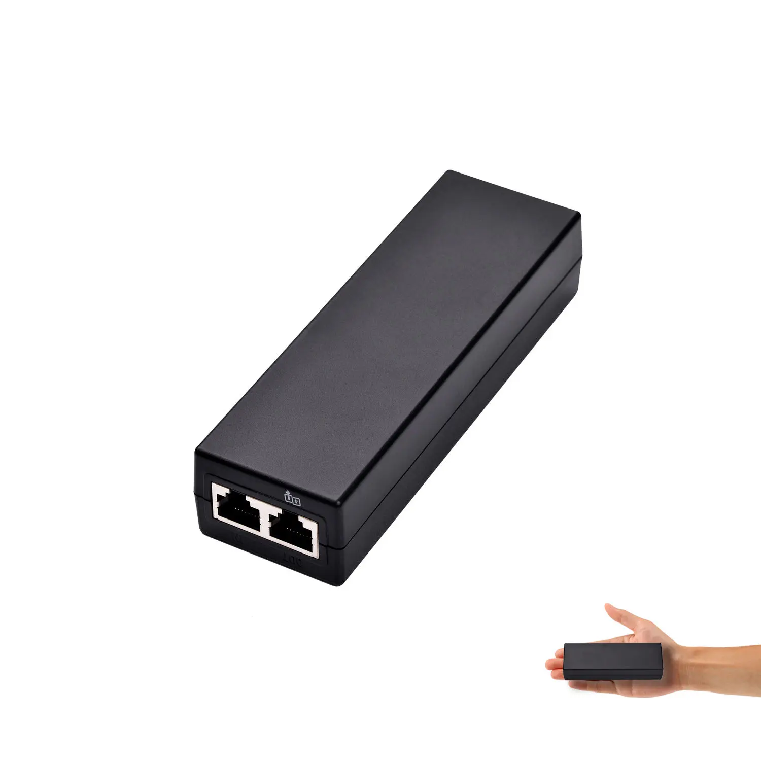 Wtryskiwacz Gigabit Ethernet PoE 802.3afat 48V 30W 1000Mbps