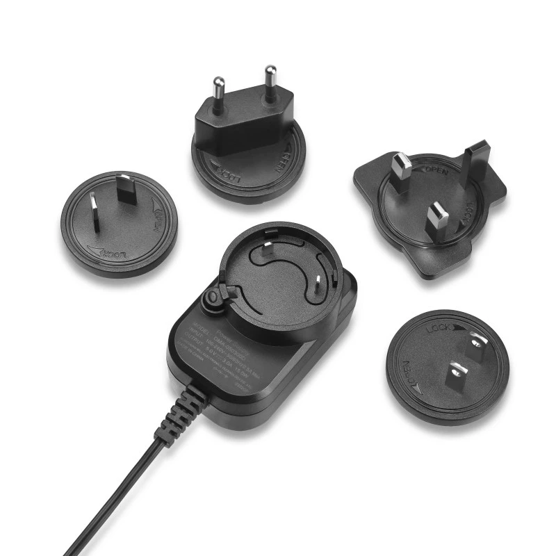 Międzynarodowy adapter wtyczki 9 V 1,5 A